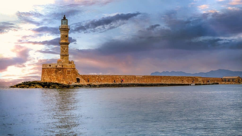 Φάρος στα Χανιά, Κρήτη 