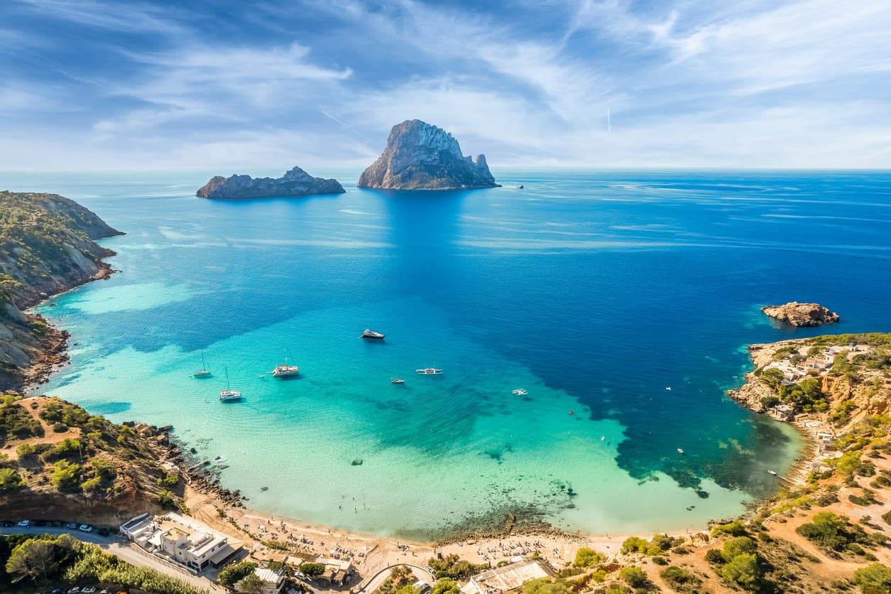 Cala d'Hort na španjolskom otoku Ibizi.